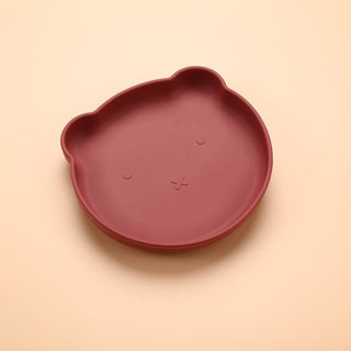 Food Grade High Temperature Resistant Silicone Children's Dinner Plate