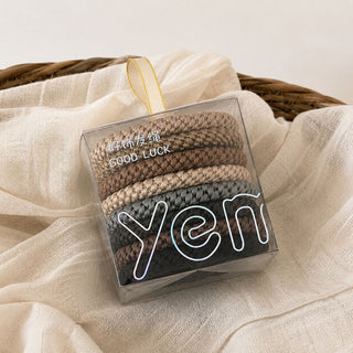 Women's High-Elastic Braided Ponytail Hair Ties Set