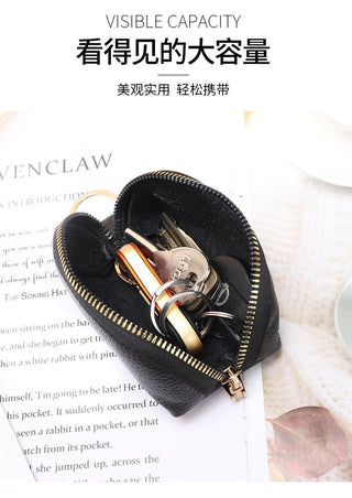 Korean Version Cowhide Women's Coin Purse Wallet