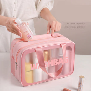 Waterproof Travel Toiletry Bag with Wet Dry Separation