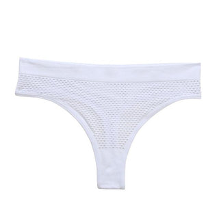 Mesh Seamless Transparent Ultra thin women's thong  Panties