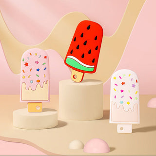 Baby Ice Cream Shaped Food Grade Teether