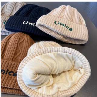Korean version Children's Winter knitted Warm Beanie Cap