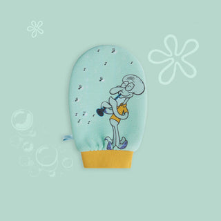 Cute Cartoon Gloves Style Rubbing Bath Towel for Children