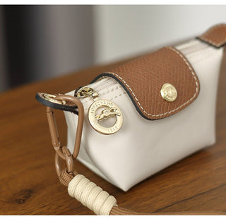 Genuine Leather Top Fashionable Mini Dumpling Pouch Bag