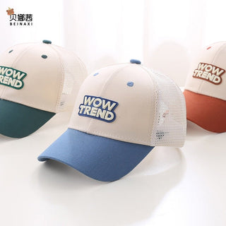 Lightweight & Breathable Meshed Back Baseball Cap for Kids