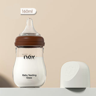 Nay Brand Premium Quality Glass Feeder Bottle for Baby