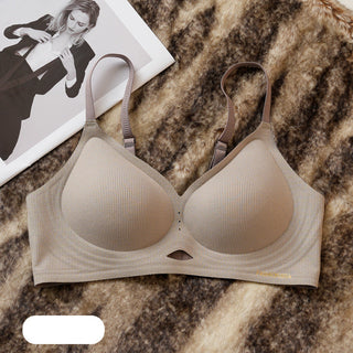 Seamless Push Up Lace Wireless Comfort Bra