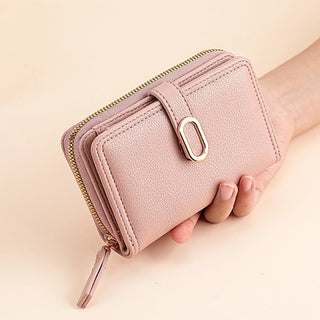 Premium Peaches Pattern Multi-function Women's Large-Capacity Wallet