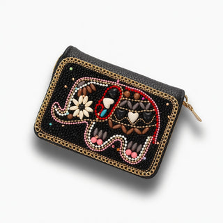 Handmade Women's Ethnic Style Retro Design Card Holder Wallet