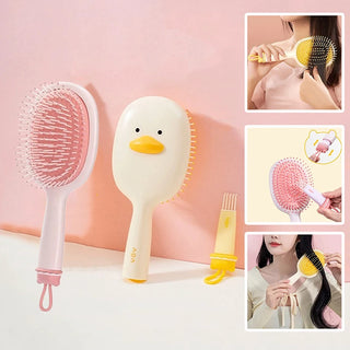 Premium Anti-Static Air Cushion Massage Brush for Voluminous Hair