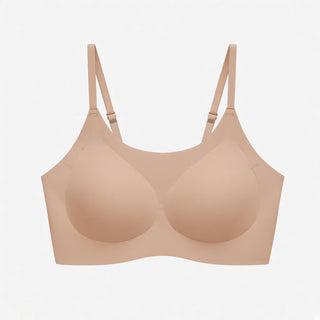 Seamless Invisible Bra Tube Top Full Cup with Removable Pads S