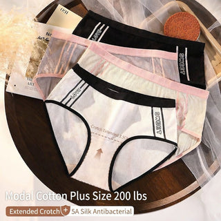 Antibacterial Light and Comfortable Plus Size Panties for Women