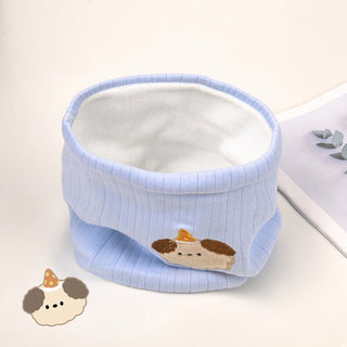 Embroidered Anti Bacterial Children's Cotton Neck Cover