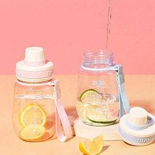 Convenient 100 Mini Tritan Water Cup 380ml Portable Pocket Style
