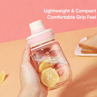 Convenient 100 Mini Tritan Water Cup 380ml Portable Pocket Style