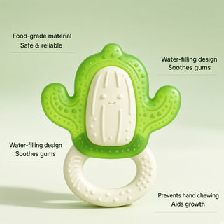 Food Grade Silicone Water-Filled Teething Toy for Babies