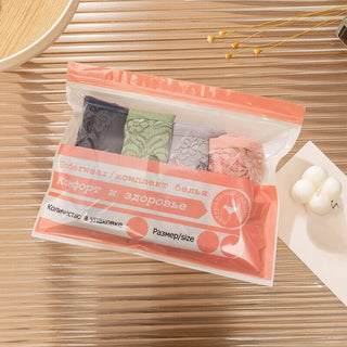 4 Pieces Combo Set Japanese Style Women's Breathable and Comfortable Panties
