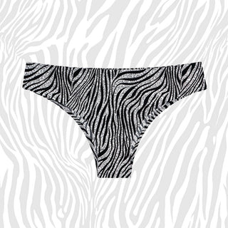 European Style Low Waist leopard print Ice Silk Seamless sports yoga panties